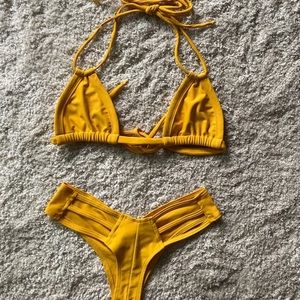 Yellow Euro Bikini